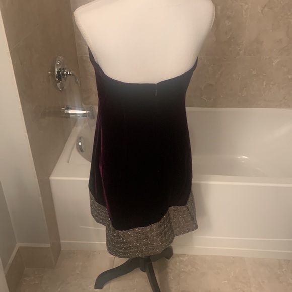 Badgley Mischka Strapless Cocktail Dress - Picture 5 of 14